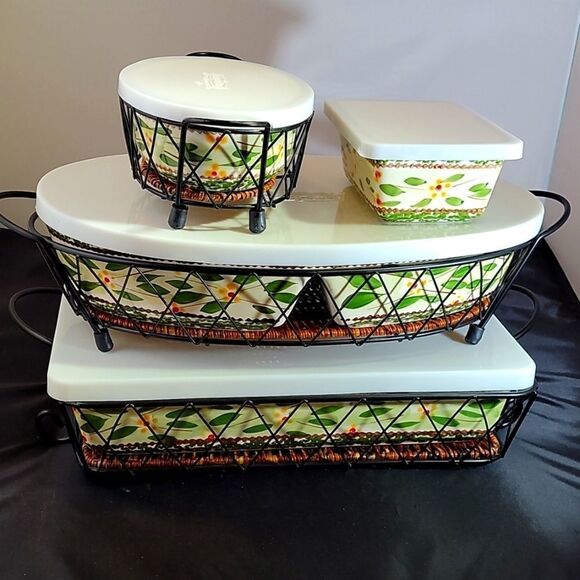 BRAND NEW TEMP-TATIONS PRESENTABLE OVENWARE BY TORA - Picture 1 of 16